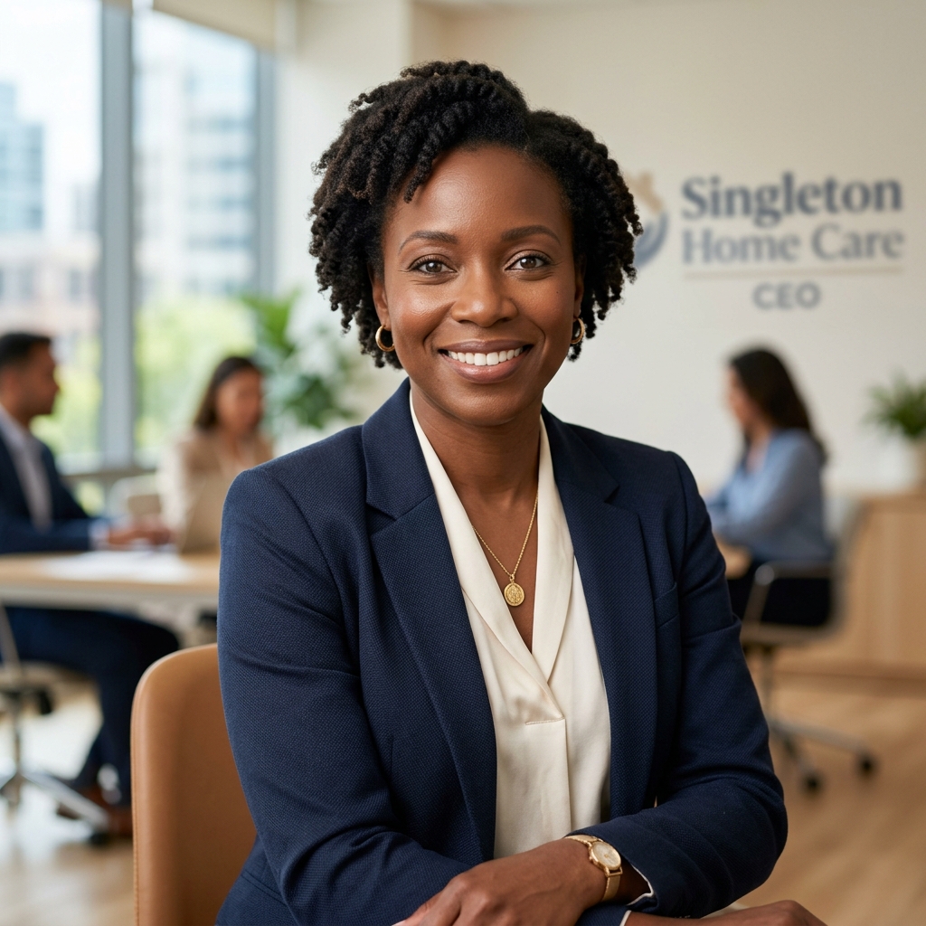 Yassmeen Singleton, Founder and CEO of H.E.R. Home Care